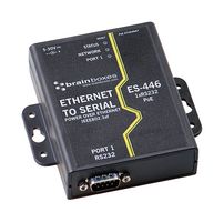 BRAINBOXES ES-446 POE ETHERNET-DEVICE SERVER, 10/100MBPS