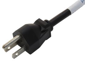 MULTICOMP PRO GW-151635 POWER CORD, USA NEMA 5-15P-FREE END, 2M