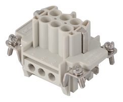 MOLEX / GWCONNECT 7306.6003.0 HEAVY DUTY INSERT, RCPT, 6POS, 20-14AWG