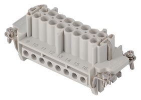MOLEX / GWCONNECT 7316.6005.0 HEAVY DUTY INSERT, RCPT, 16POS, 20-14AWG