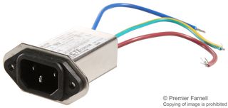 CORCOM - TE CONNECTIVITY 3EJT8F FILTRO LÃNEA DE POT, 3A, 430UA, 250VAC