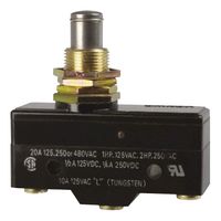 OMRON INDUSTRIAL AUTOMATION Z15GQ MICRO SWITCH, PLUNGER, SPDT, 15A, 250VAC