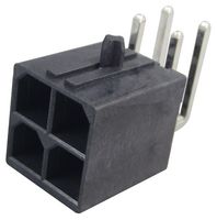 MOLEX 76825-0004 CONNECTOR, HEADER, 4POS, 2ROW, 5.7MM