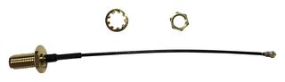 MULTICOMP PRO MC001030 RF COAX, RP SMA B/H JACK-U.FL PLG, 100MM