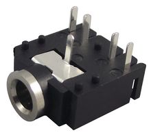 CLIFF ELECTRONIC COMPONENTS FC68133 JACK ESTÃREO, 3.5 MM, 5 POSICIONES, PCB