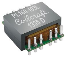COILCRAFT PL160-102L PLANAR TRANSFORMER, 1:1, 160W, SMT
