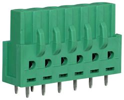 CAMDENBOSS CTBP97VJ/6 TERMINAL BLOCK, SOCKET, 6POS, R/A, TH