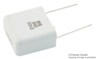 KEMET SMR15225J63B12L16.5CBULK CONDEN, 2.2?F, 63V, 5%, PPS, RADIAL