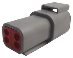DEUTSCH - TE CONNECTIVITY DTM04-4P CARCASA CONECTOR AUTOMOCIÃN, HEMBRA, 4P