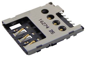 MOLEX 78646-3001 CONECTOR, MICRO SIM, 6POS