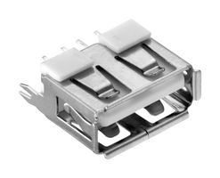 WURTH ELEKTRONIK 614004185023 USB CONN, 2.0 TYPE A, RECEPTACLE, THT