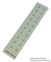 PANDUIT PESS-A-ES LABELS, GND, BLK ON WHT, 12.5MM, PK10