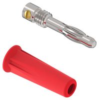 MULTICOMP PRO 76-1646 BANANA MACHO, 4MM, 36A, TORNILLO, ROJO