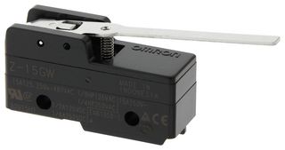 OMRON INDUSTRIAL AUTOMATION Z-15GW OMI MICROINTERRUPTOR PALANCA SPDT 15A 250VAC