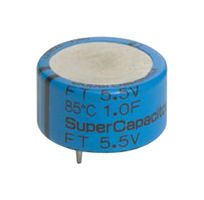 KEMET FT0H565ZF CONDEN, 5.6F, 5.5V, SUPER CONDEN, RADIAL