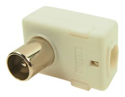 CLIFF ELECTRONIC COMPONENTS FC68411 TV CONNECTOR, 90 DEG, PLUG, 75 OHM