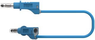 MULTICOMP PRO 76-1336 CABLE DE PRUEBA, AZUL, 500MM, 600V, 36A