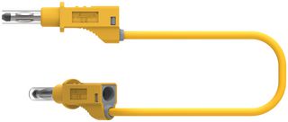 TENMA 76-1340 CABLE PRUEBA, AMARILLO, 500MM, 600V, 36A