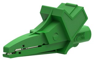 MULTICOMP PRO 76-1558 PINZA DE COCODRILLO, 22MM, VERDE, 20A