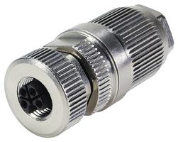 HARTING 21032962505 CONECTOR SENSOR M12 HEMBRA, 5 POSICIONES
