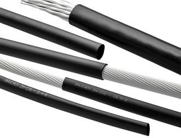 TE CONNECTIVITY - RAYCHEM ZH150-12/6-0-8M HEAT-SHRINK TUBING, 2:1, 12MM, BLACK