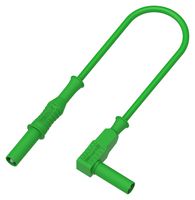 MULTICOMP PRO 76-1416 BANANA 4MM MACHO-MACHO, VERDE, 1.5M