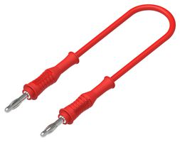 MULTICOMP PRO 76-097 BANANA 4MM MACHO-MACHO, NEGRO, 500MM