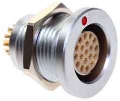 CAMDENBOSS CCB4S1/19 CIRCULAR CONN, RCPT, 19POS, PANEL MOUNT