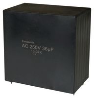 PANASONIC EZPQ25366LTA CONDEN, 36?F, 250VAC, 10%, PP