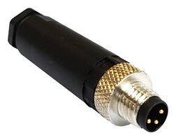BULGIN LIMITED PXPPAM08FIM04AST CONECTOR SENSOR, M8, HEMBRA, 4POS, CABLE