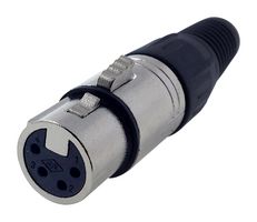 MULTICOMP PRO PS000019 CONECTOR, XLR MIC, HEMBRA, 4 POS, CABLE