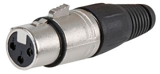 CLIFF ELECTRONIC COMPONENTS FC6140 CONECTOR, XLR AUDIO, MACHO, 3 POS, CABLE