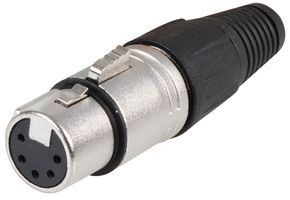 CLIFF ELECTRONIC COMPONENTS FC6165 CONECTOR, XLR AUDIO, MACHO, 5 POS, CABLE