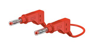 STAUBLI 66.9408-100-22 CABLE PRUEBA SIL, ROJO, 1M, 600V, 32A