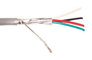 BELDEN 5502FE 008500. CABLE FLEX BLINDADO 4COND, 22AWG, 152.4M