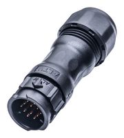 AMPHENOL LTW CD-12BMMA-QL8MP0 INDUSTRIAL CIRCULAR, MACHO, 12POS, CABLE