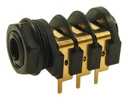 CLIFF ELECTRONIC COMPONENTS CL12327 CONECTOR JACK ESTÃREO HEMBRA 6.35MM, PCB