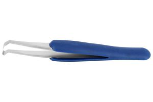 IDEAL-TEK 14A.C.DR PINZA ESD, CURVADA/PLANA, 115MM