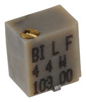 TT ELECTRONICS / BI TECHNOLOGIES 44WR10KLFT7 TRIMMER, POT, 10K, 9TURN, 10%, SMD