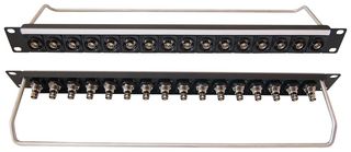 CLIFF ELECTRONIC COMPONENTS CP30171 PANEL CONEX BNC, 16POS, 1U, ORIFICIO 4-4