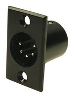 CLIFF ELECTRONIC COMPONENTS FC6176 CONECTOR, XLR, HEMBRA, 3 POS, PANEL