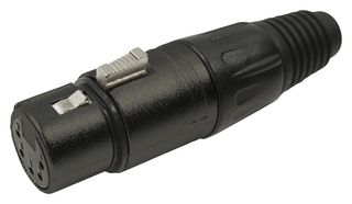 CLIFF ELECTRONIC COMPONENTS FC6166 CONNECTOR, XLR, PLUG, 5POS, CABLE