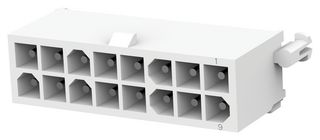 AMP - TE CONNECTIVITY 1-794068-0 CONN, HEADER, 16POS, 4.14MM, 2ROW