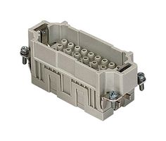 ILME CQEM32 HEAVY DUTY INSERT, PLUG, 32POS, 26-12AWG