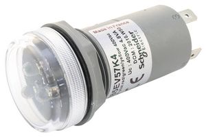 SCHNEIDER ELECTRIC XB5EV57K4 VOLTAGE INDICATOR, 30MM, RED/YEL/GRN