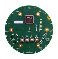 XMOS XK-USB-MIC-UF216 EVAL BOARD, 7 MEMS MICROPHONES W/PDM