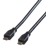 ROLINE 11.02.8753 USB CABLE, MICRO A-MICRO B PLUG, 1.8M