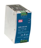 MEAN WELL NDR-240-48 FUENTE ALIMENT AC-DC 48V 5A FIJADO