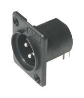 CLIFF ELECTRONIC COMPONENTS CP30005 CONECTOR, XLR, HEMBRA, 3 POS, PANEL