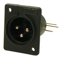 CLIFF ELECTRONIC COMPONENTS CP30007 CONECTOR, XLR, HEMBRA, 3 POS, PANEL
